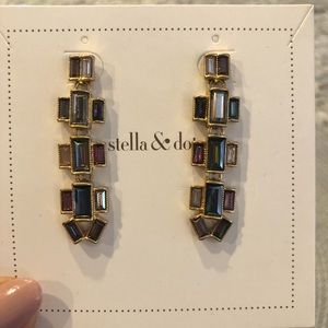 Stella & Dot Multi Colored earrings